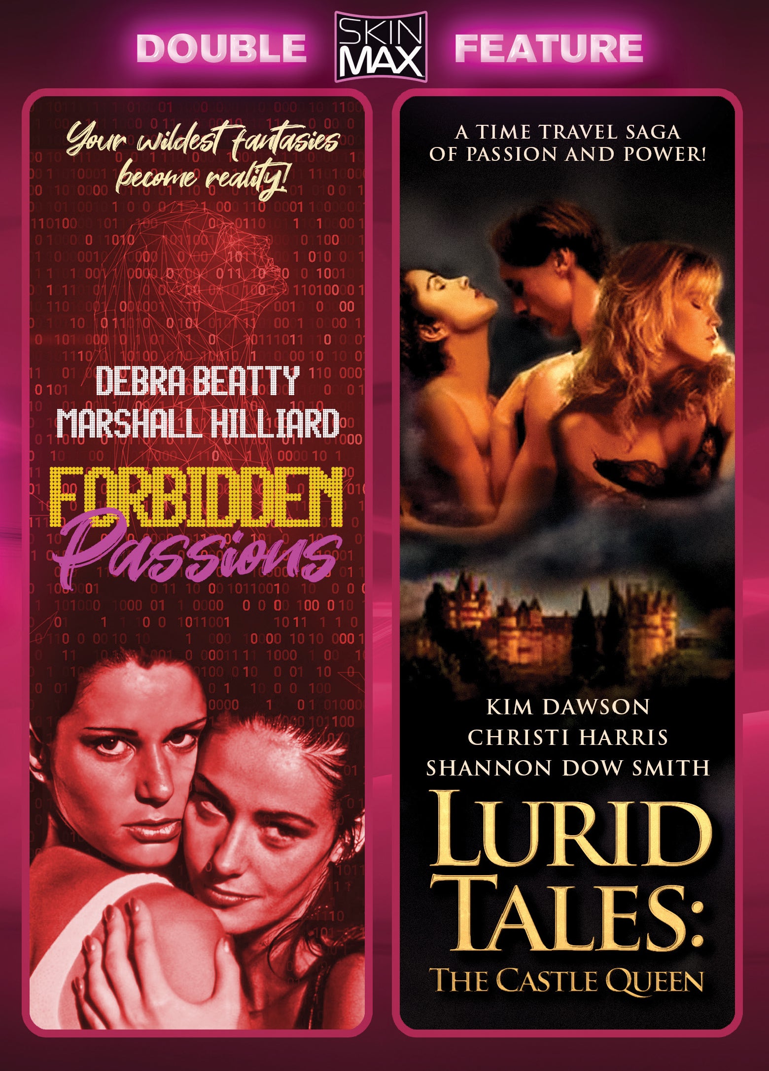 FORBIDDEN PASSIONS / LURID TALES: THE CASTLE QUEEN DVD