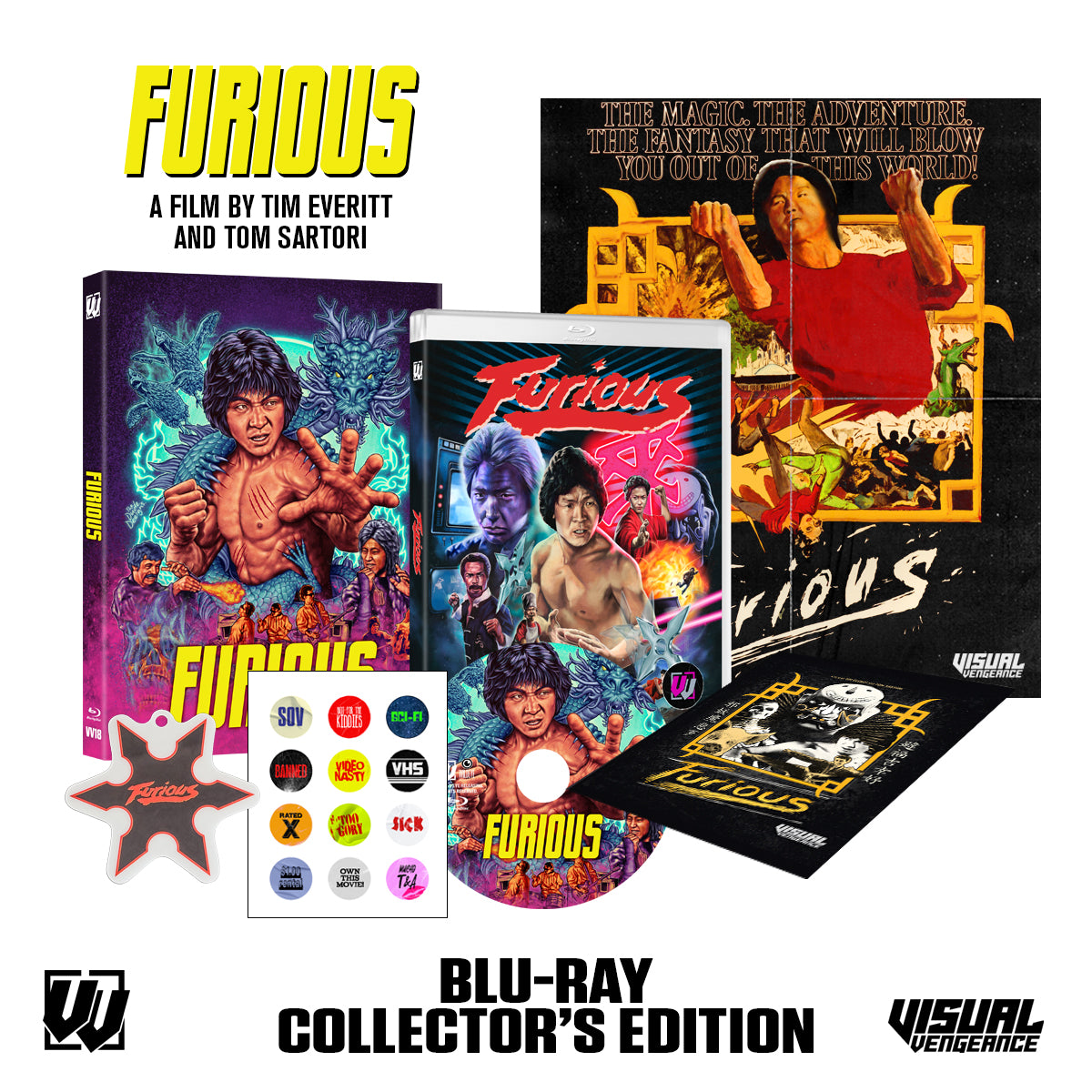 FURIOUS (LIMITED EDITION) BLU-RAY