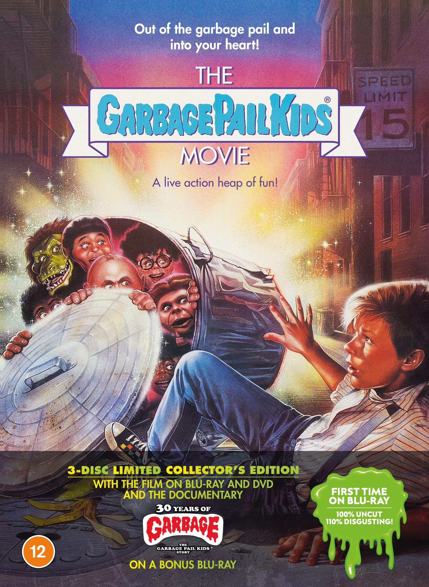 THE GARBAGE PAIL KIDS MOVIE (REGION B IMPORT - LIMITED EDITION) BLU-RAY/DVD MEDIABOOK