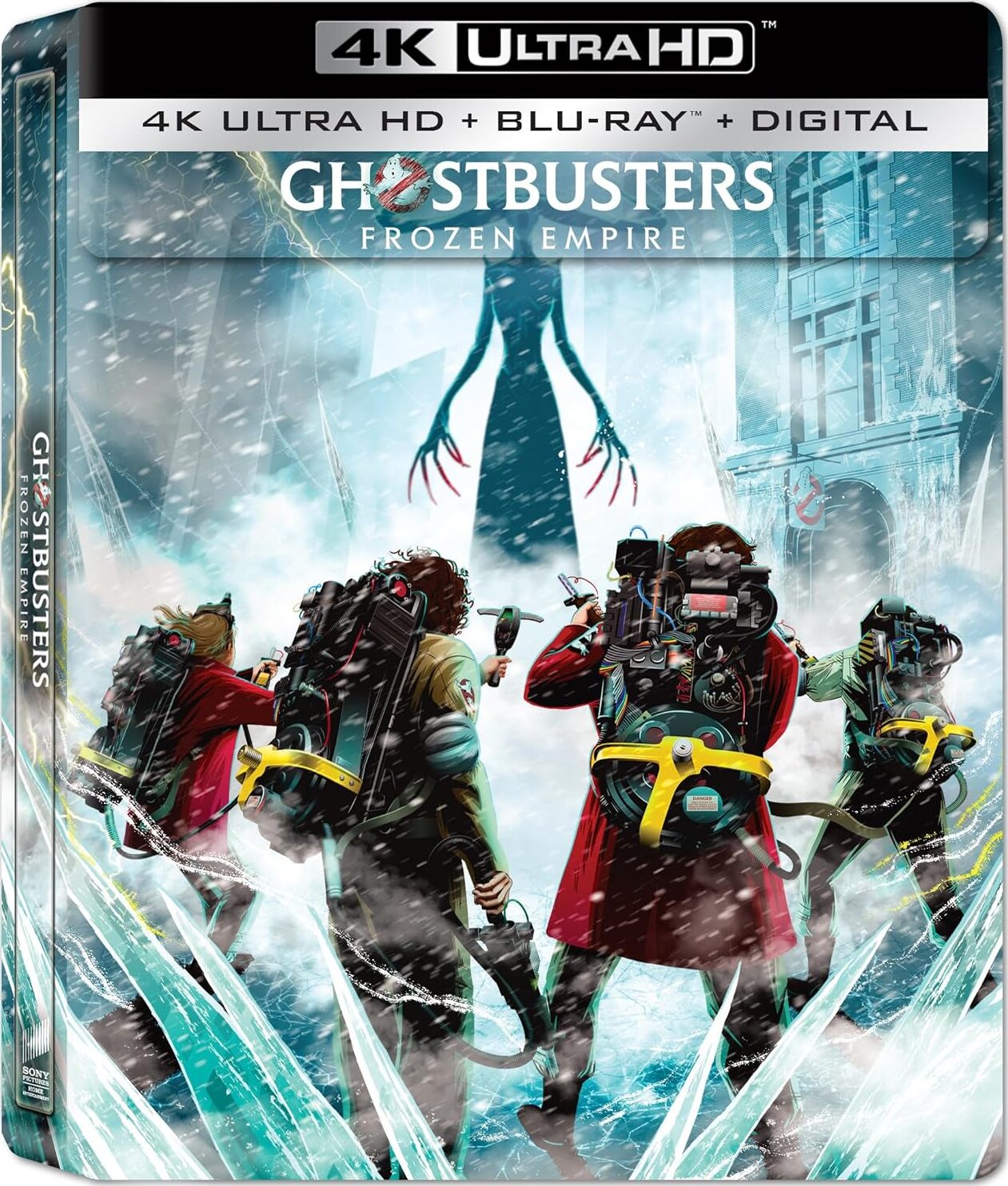 GHOSTBUSTERS: FROZEN EMPIRE 4K UHD/BLU-RAY STEELBOOK