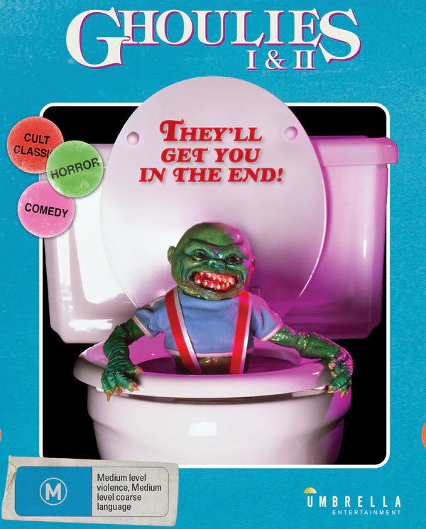 GHOULIES / GHOULIES II (REGION FREE IMPORT) BLU-RAY