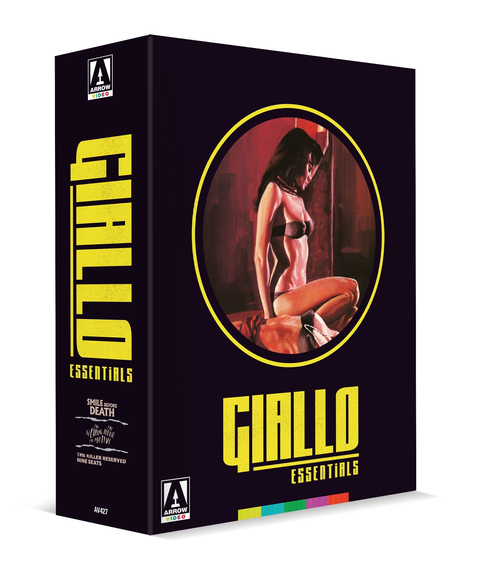 GIALLO ESSENTIALS (BLACK EDITION - LIMITED EDITION) BLU-RAY [SCRATCH AND DENT]