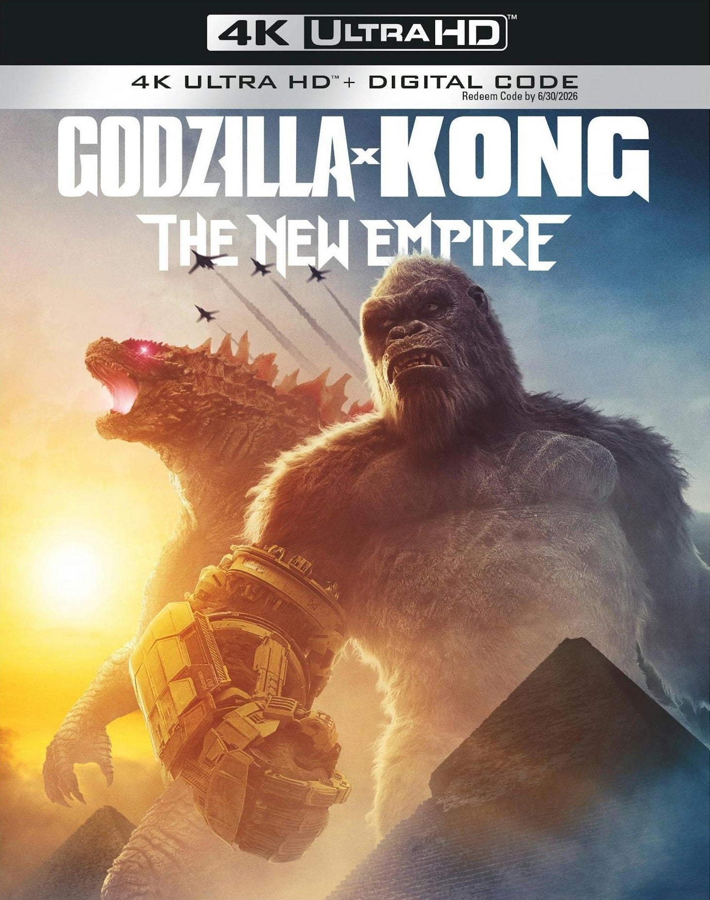 GODZILLA X KONG: THE NEW EMPIRE 4K UHD