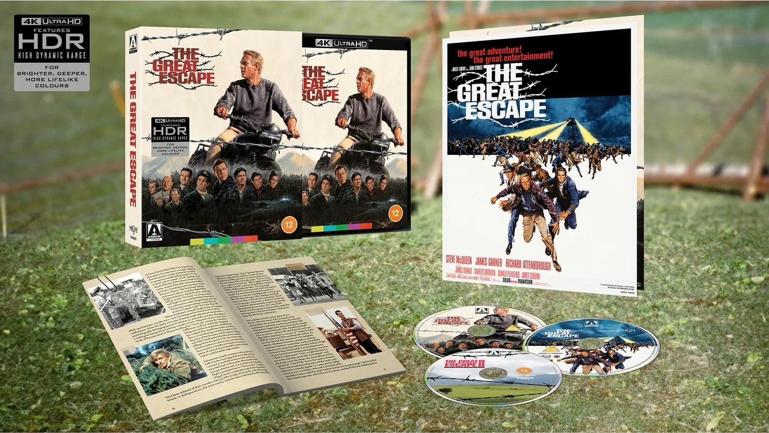 THE GREAT ESCAPE (REGION FREE/B IMPORT - LIMITED EDITION) 4K UHD/BLU-RAY