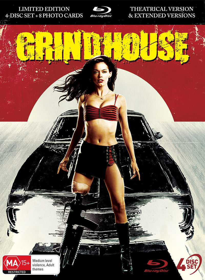 GRINDHOUSE (REGION FREE IMPORT - LIMITED EDITION) BLU-RAY [PRE-ORDER]