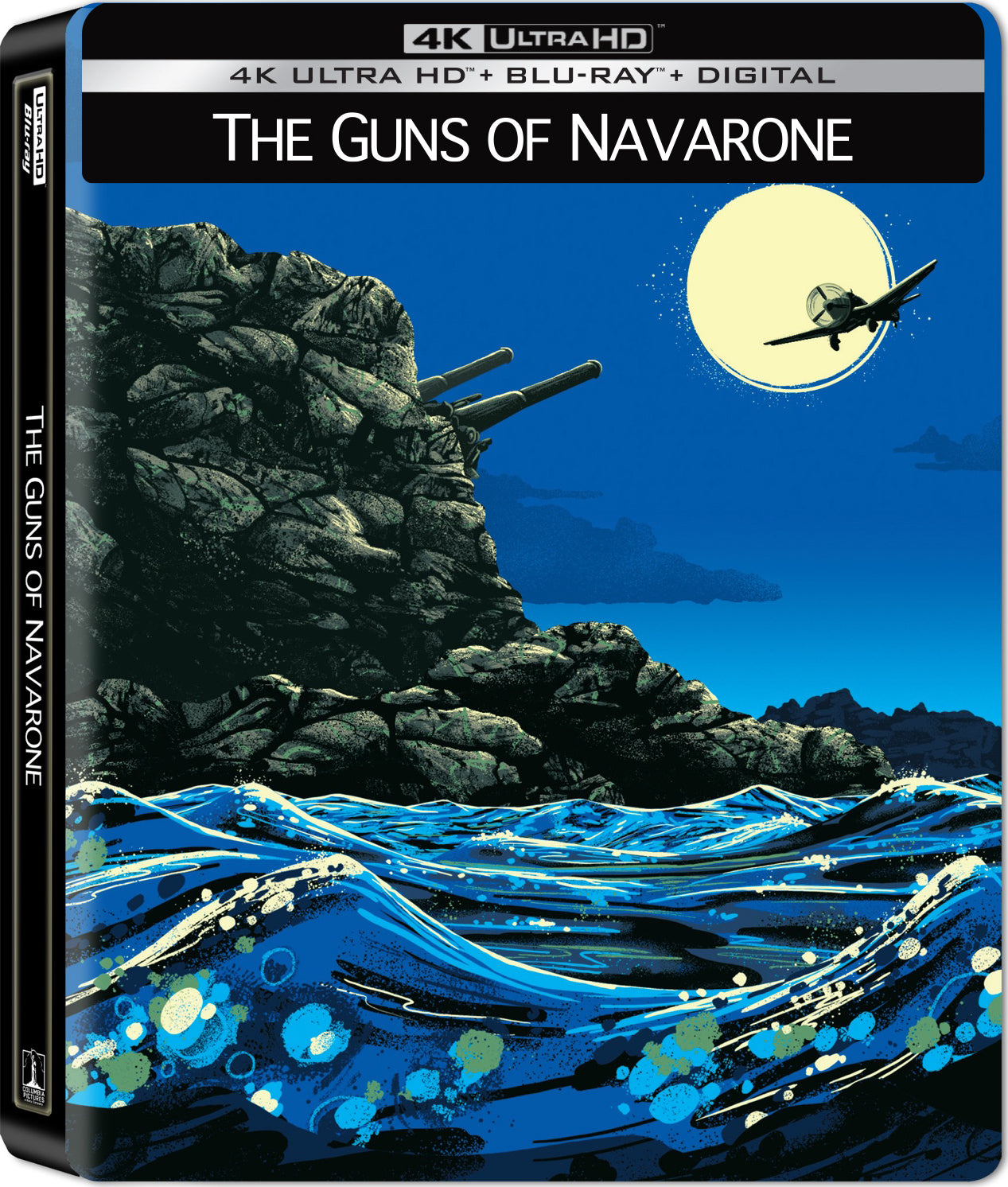 THE GUNS OF NAVARONE (LIMITED EDITION) 4K UHD/BLU-RAY STEELBOOK