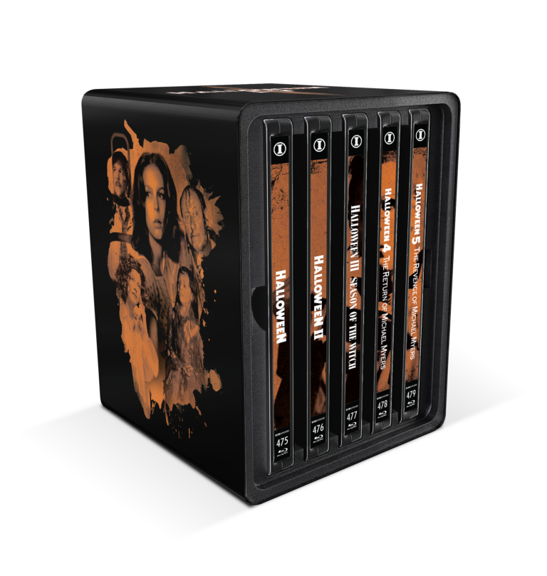 HALLOWEEN I-V (REGION FREE IMPORT - LIMITED EDITION) 4K UHD/BLU-RAY STEELBOOK [PRE-ORDER]
