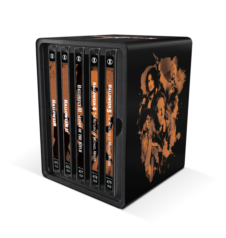 HALLOWEEN I-V (REGION FREE IMPORT - LIMITED EDITION) 4K UHD/BLU-RAY STEELBOOK [PRE-ORDER]