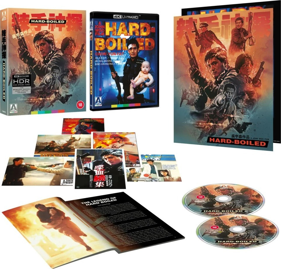 HARD BOILED (REGION FREE/B IMPORT - LIMITED EDITION) 4K UHD [PRE-ORDER]