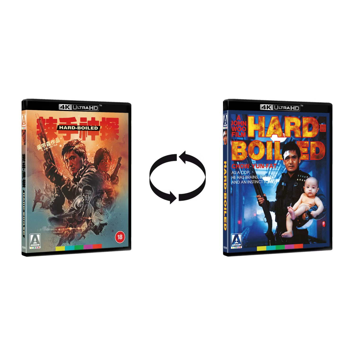 HARD BOILED (REGION FREE/B IMPORT - LIMITED EDITION) 4K UHD [PRE-ORDER]