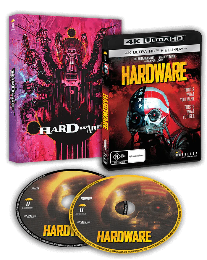 HARDWARE (REGION FREE IMPORT - LIMITED EDITION) 4K UHD/BLU-RAY