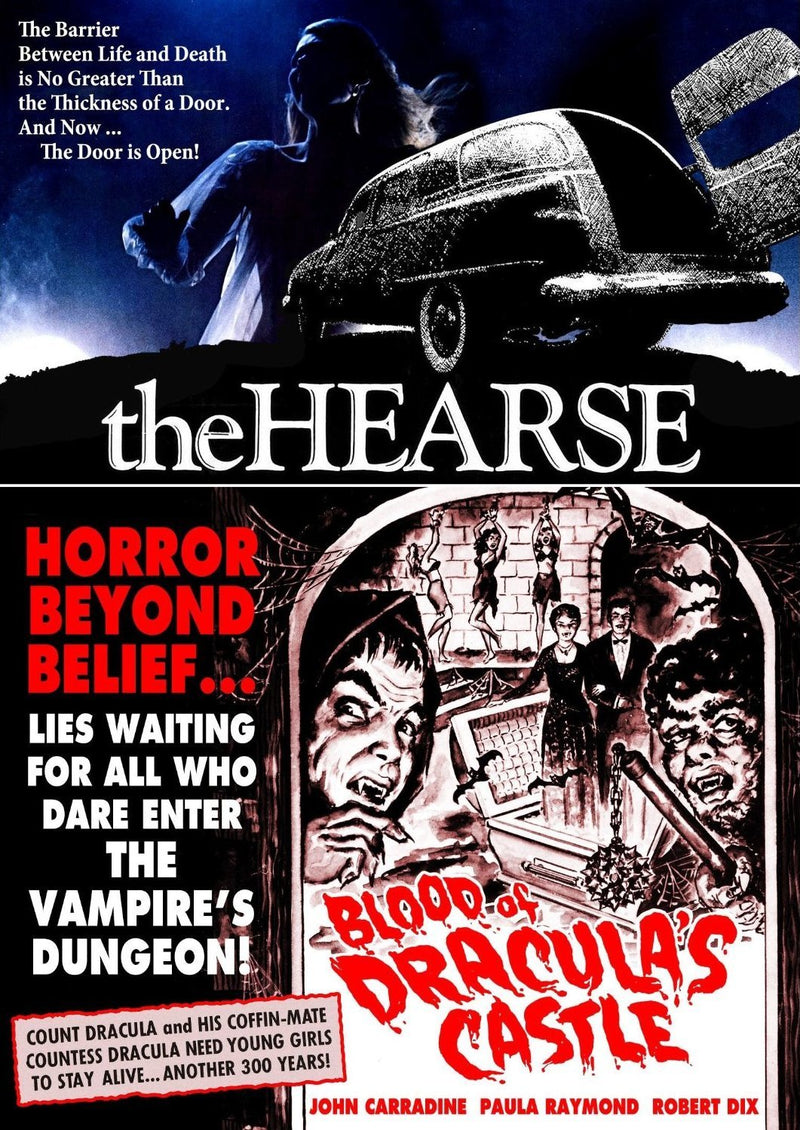 THE HEARSE / BLOOD OF DRACULA'S CASTLE DVD