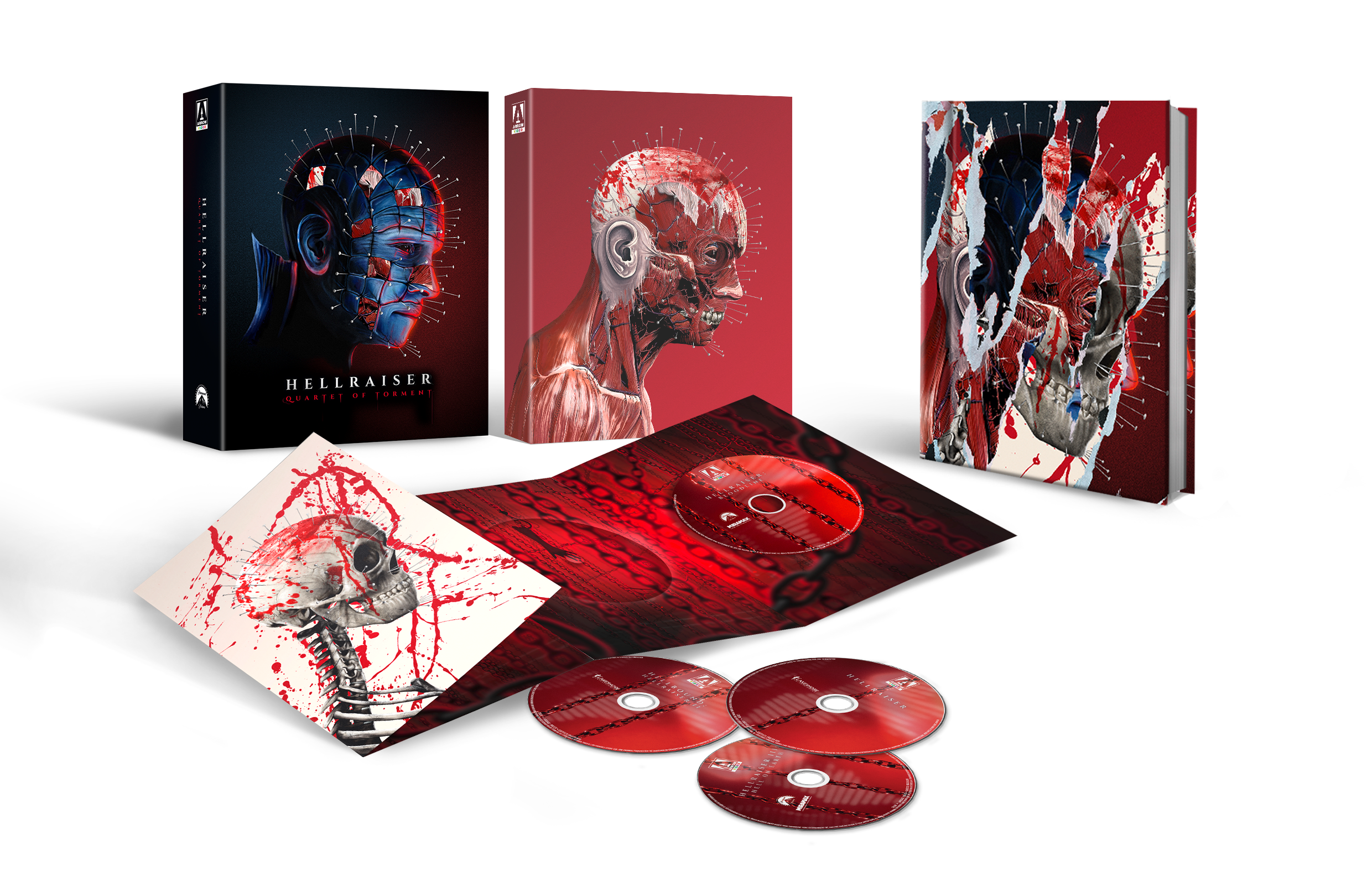 HELLRAISER: QUARTET OF TORMENT (LIMITED EDITION) BLU-RAY