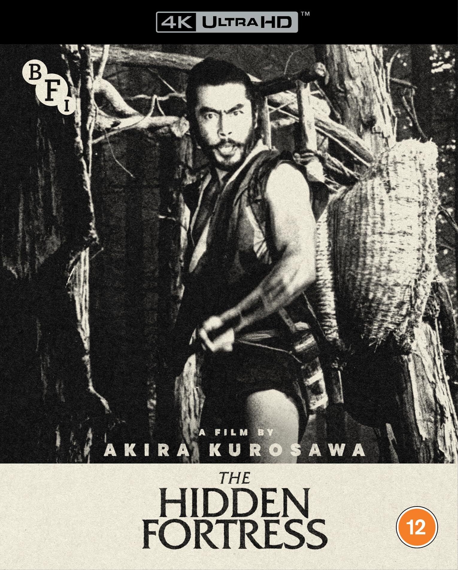 THE HIDDEN FORTRESS (REGION FREE IMPORT) 4K UHD