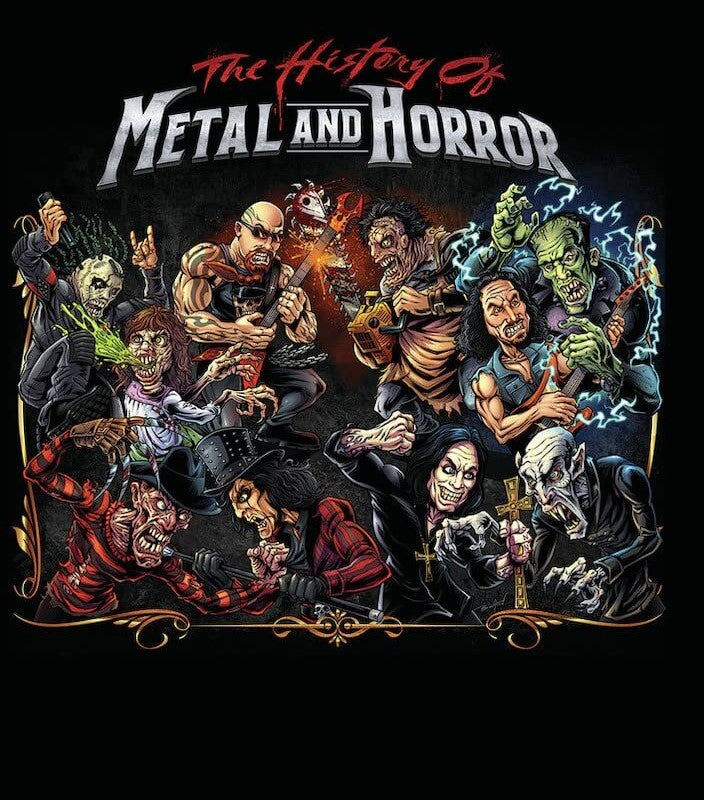 THE HISTORY OF METAL AND HORROR BLU-RAY