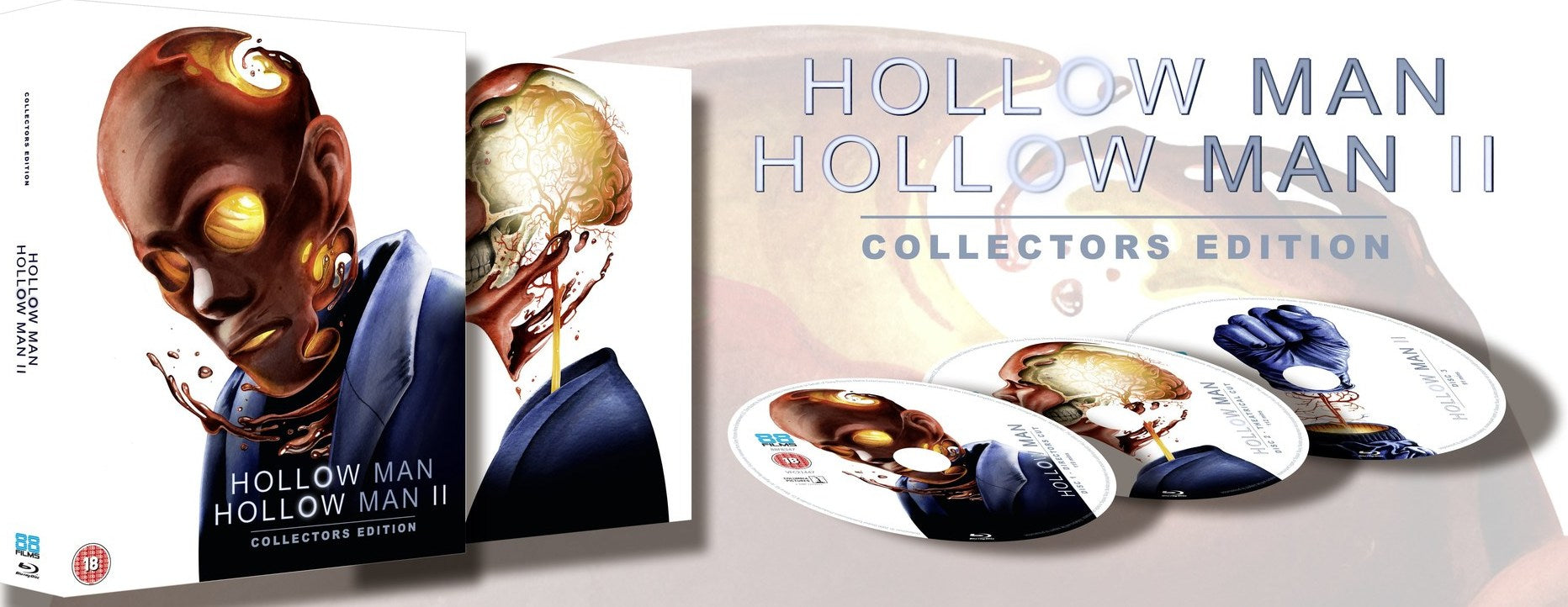 HOLLOW MAN / HOLLOW MAN II (REGION B IMPORT - LIMITED EDITON) BLU-RAY