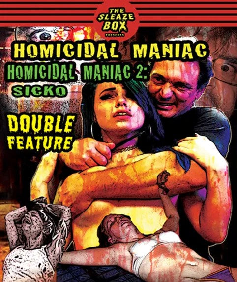 HOMICIDAL MANIAC / HOMICIDAL MANIAC 2: SICKO BLU-RAY