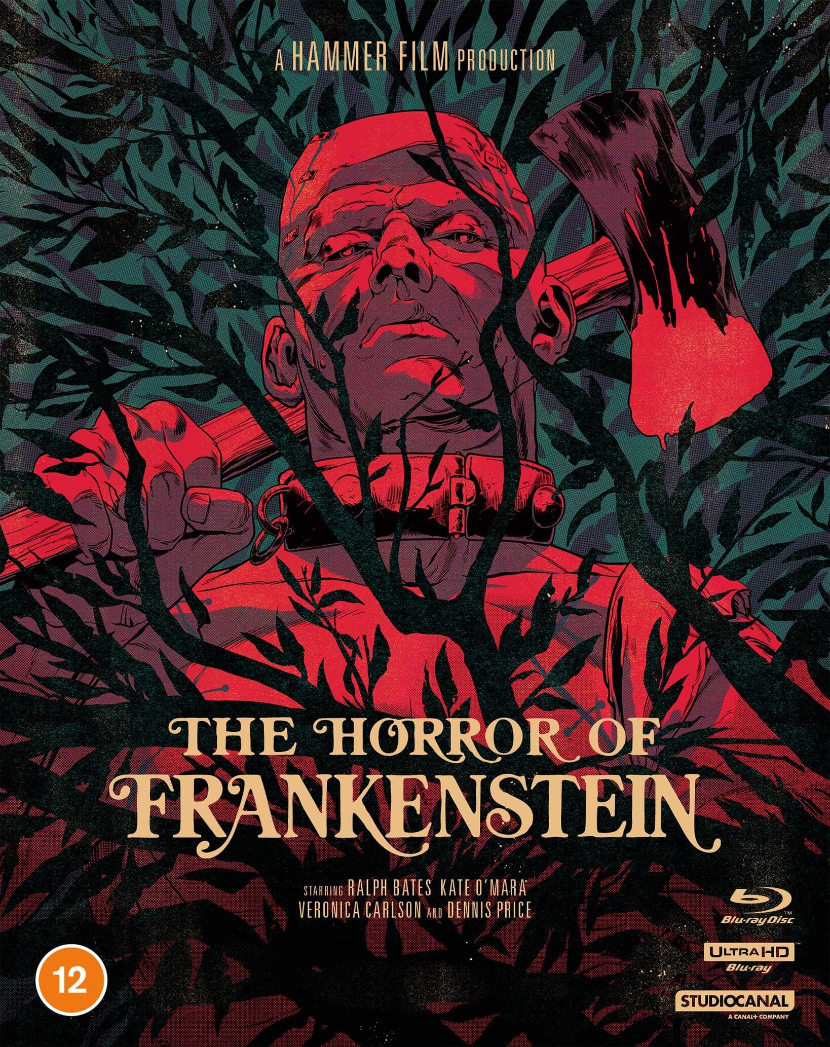 THE HORROR OF FRANKENSTEIN (REGION FREE/B IMPORT) 4K UHD/BLU-RAY [PRE-ORDER]