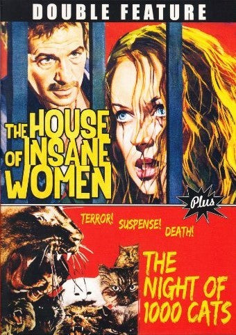 THE HOUSE OF INSANE WOMEN / NIGHT OF 1000 CATS DVD