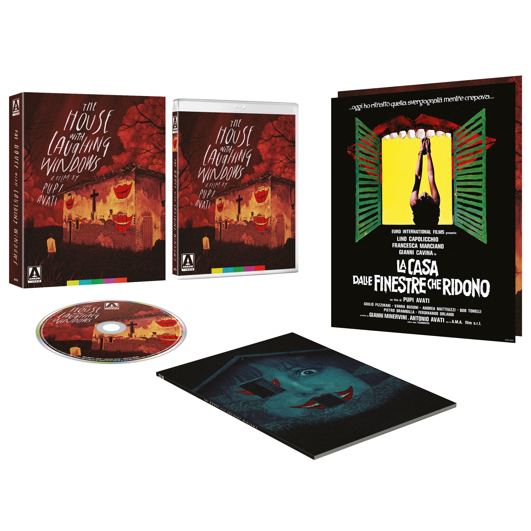 THE HOUSE WITH THE LAUGHING WINDOWS (LIMITED EDITION) BLU-RAY [PRE-ORDER]