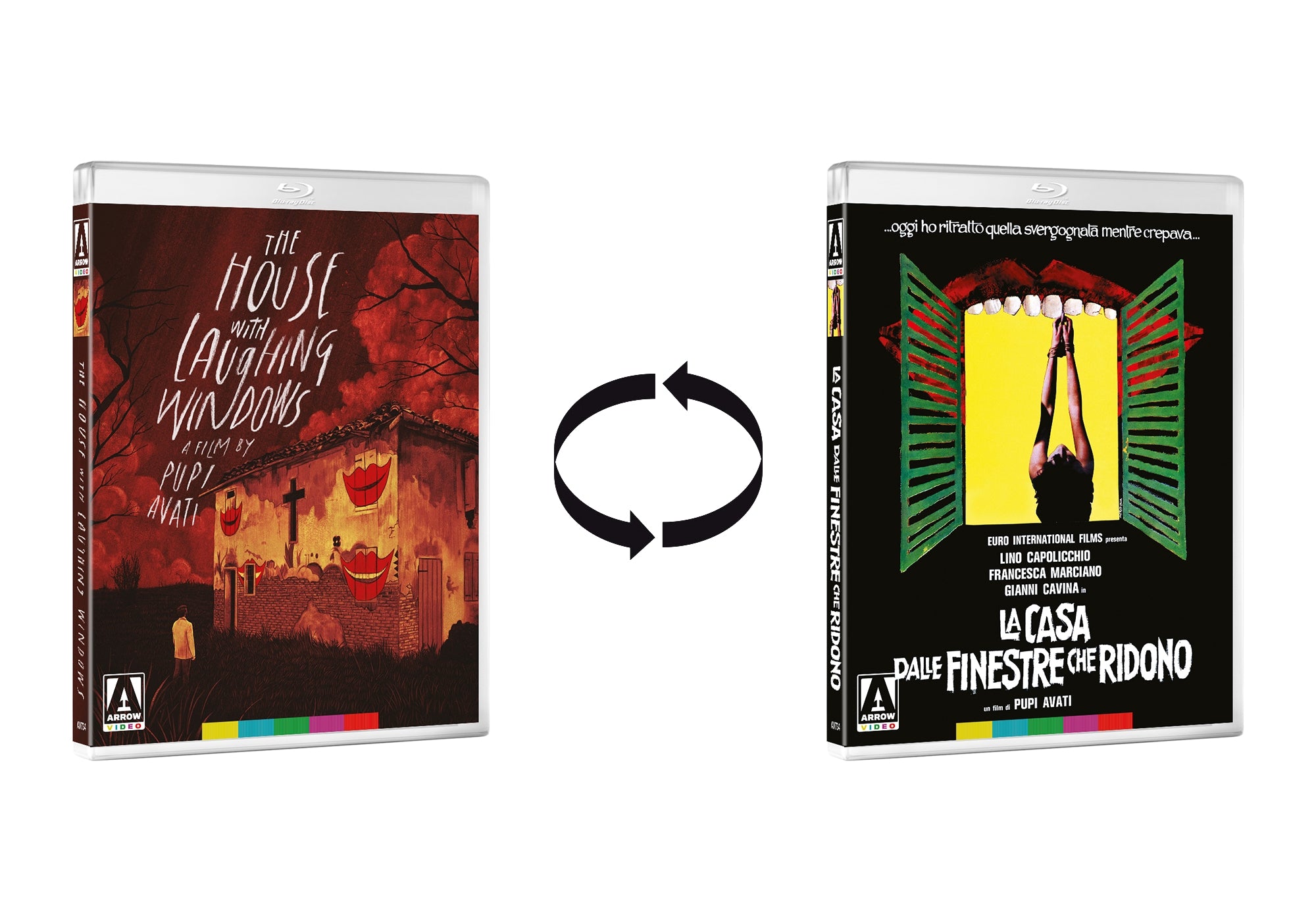 THE HOUSE WITH THE LAUGHING WINDOWS (LIMITED EDITION) BLU-RAY [PRE-ORDER]