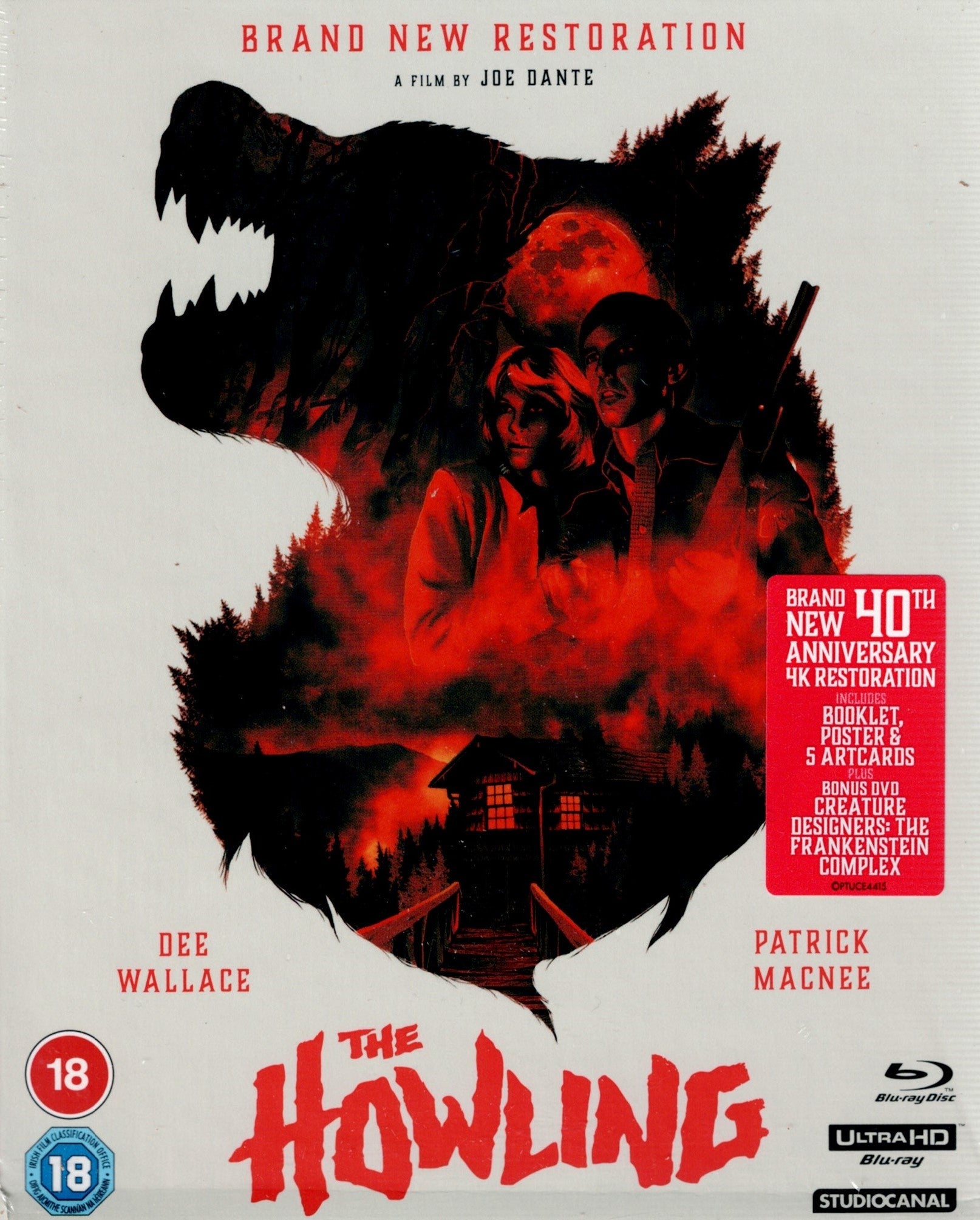 THE HOWLING (REGION FREE/B IMPORT - LIMITED EDITION) 4K UHD/BLU-RAY [SCRATCH AND DENT]