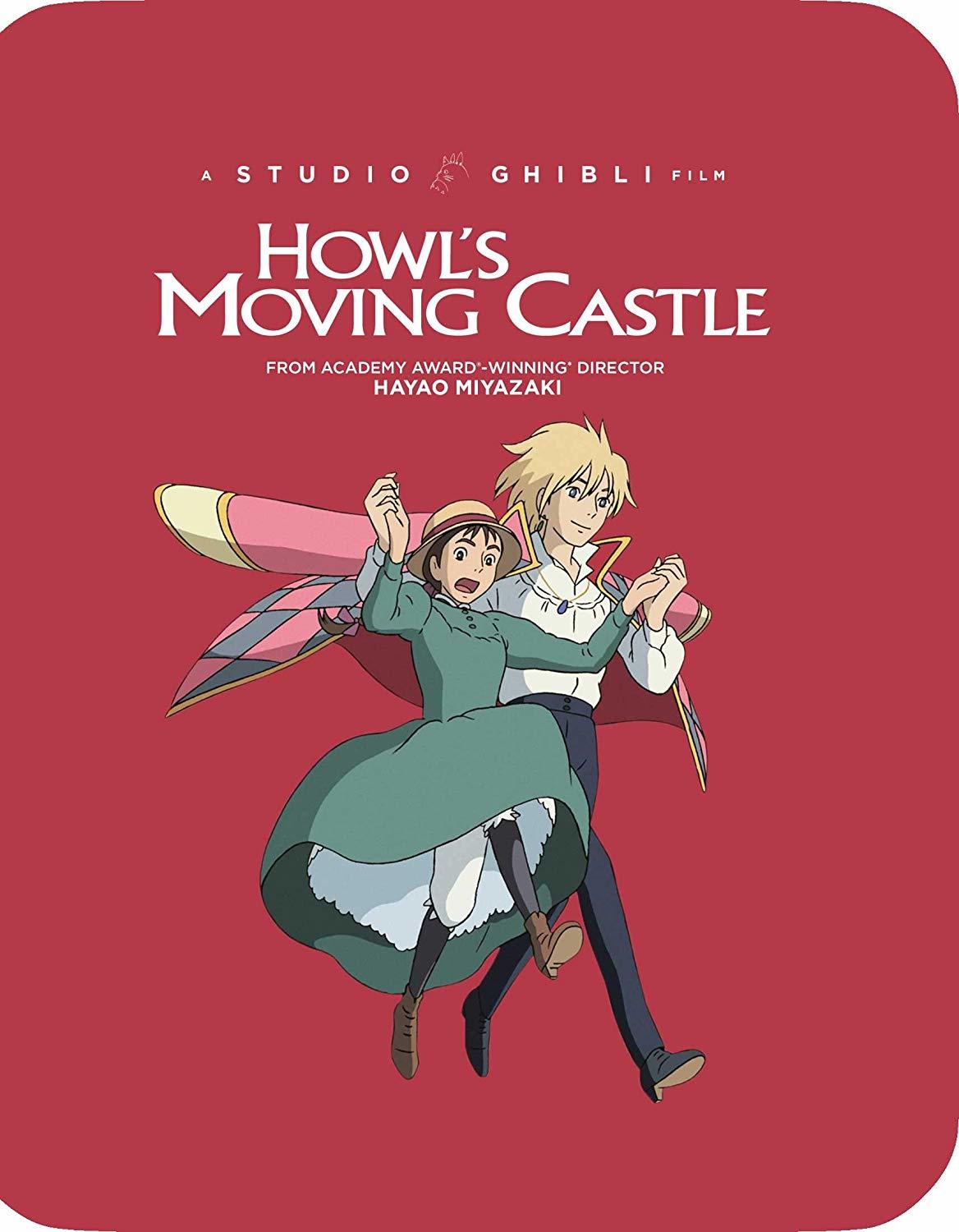 HOWL'S MOVING CASTLE (LIMITED EDITION) BLU-RAY/DVD STEELBOOK