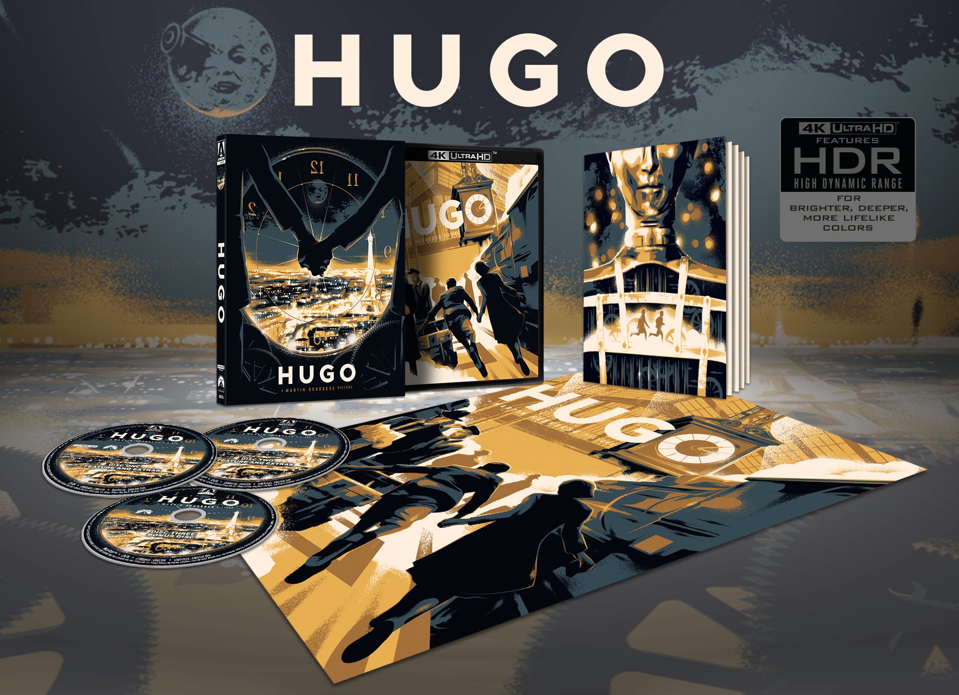 HUGO (LIMITED EDITION) 4K UHD/BLU-RAY
