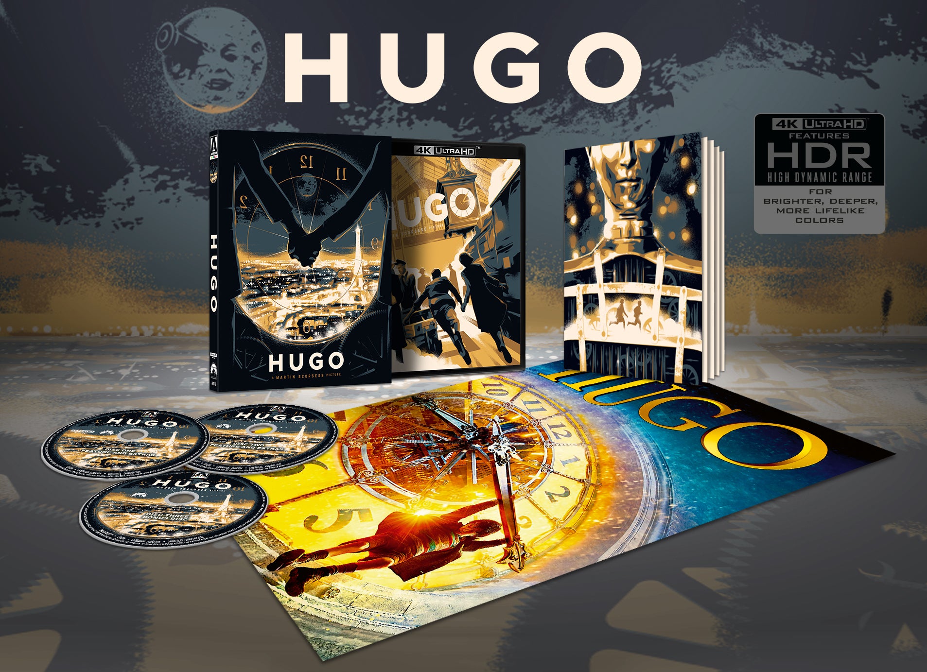 HUGO (LIMITED EDITION) 4K UHD/BLU-RAY