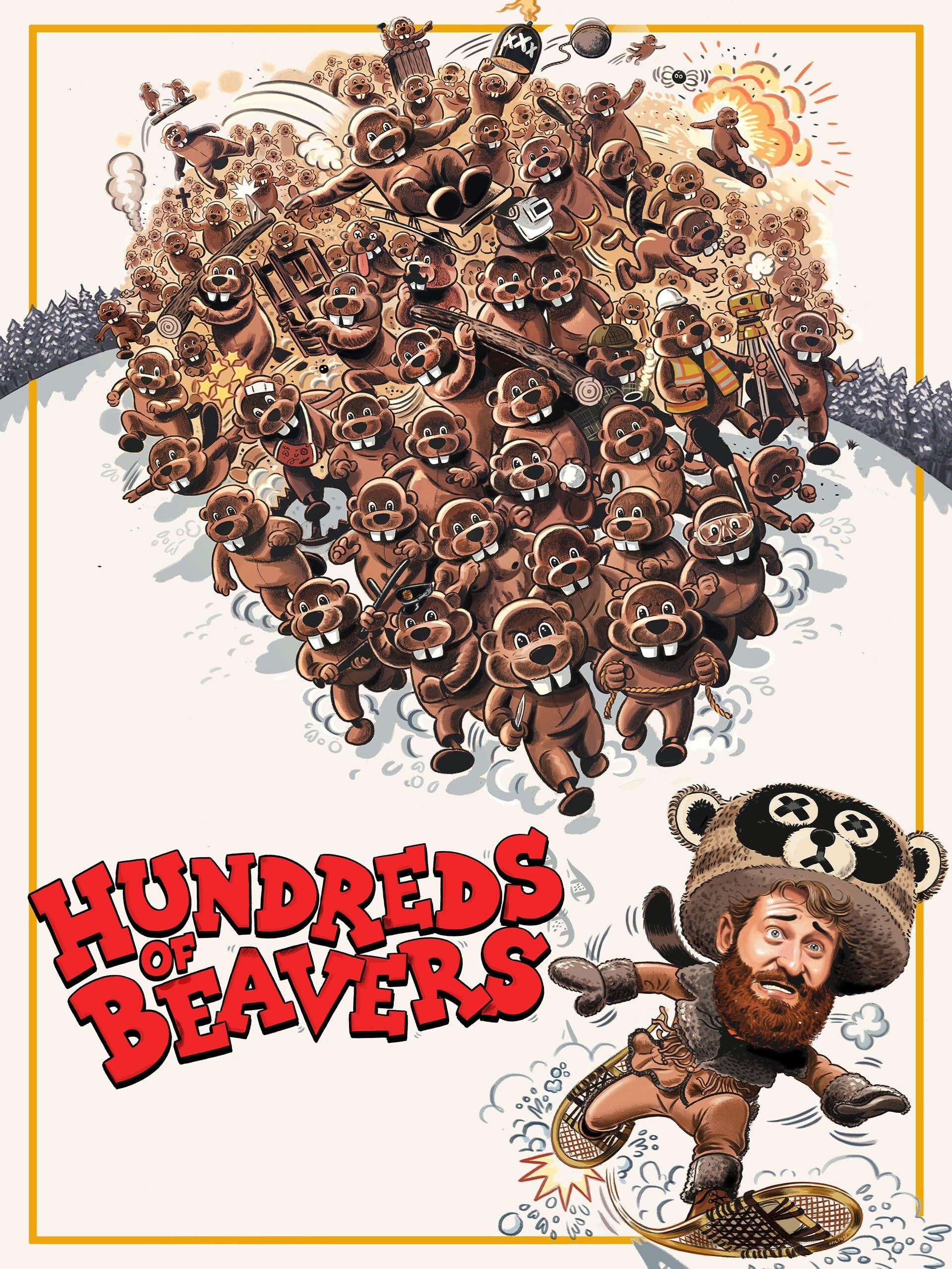 HUNDREDS OF BEAVERS (REGION B IMPORT) BLU-RAY