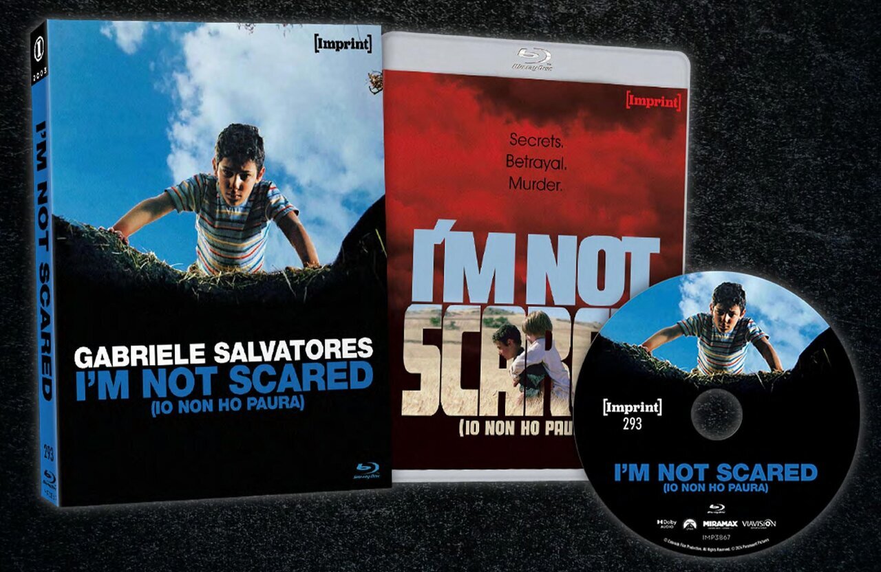 I'M NOT SCARED (REGION FREE IMPORT - LIMITED EDITION) BLU-RAY