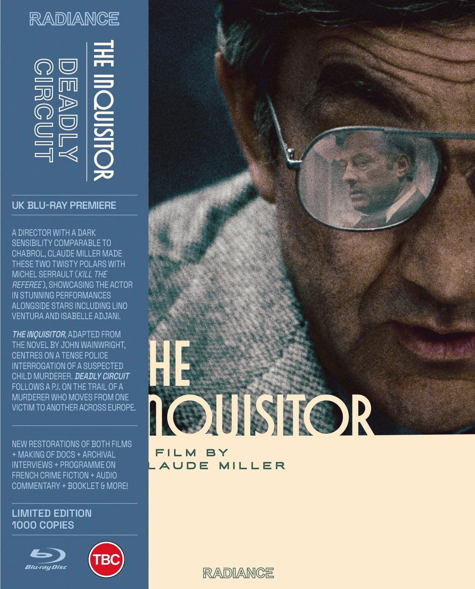 THE INQUISITOR / DEADLY CIRCUIT (REGION FREE IMPORT - LIMITED EDITION) BLU-RAY