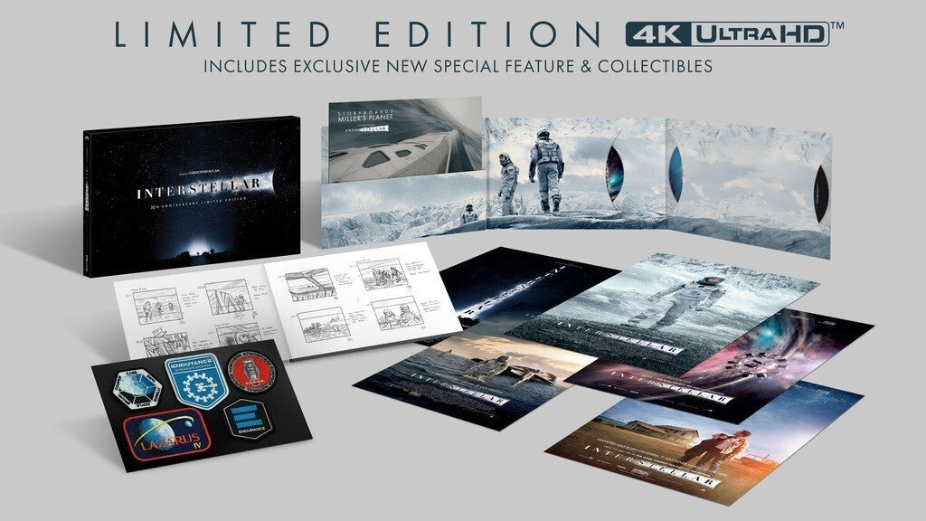 INTERSTELLAR (LIMITED EDITION) 4K UHD/BLU-RAY [PRE-ORDER]