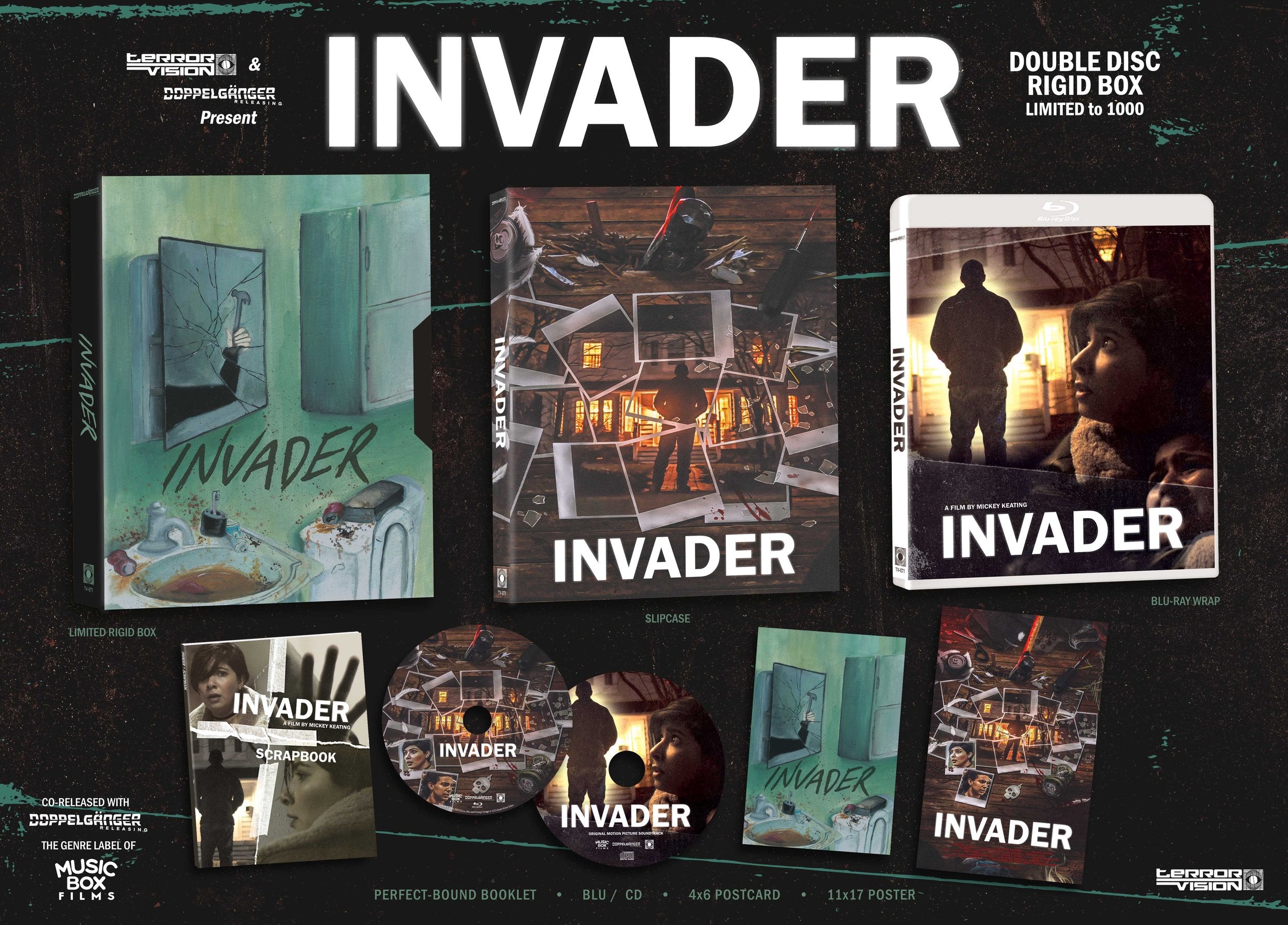 INVADER (LIMITED EDITION) BLU-RAY/CD [PRE-ORDER]