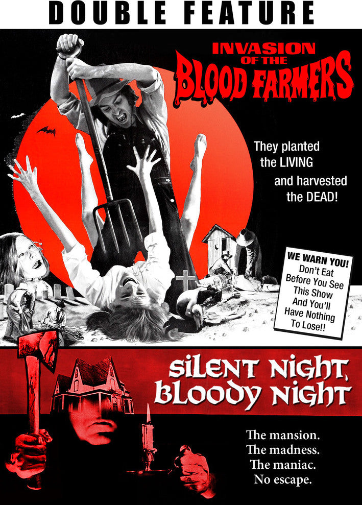 INVASION OF THE BLOOD FARMERS / SILENT NIGHT, BLOODY NIGHT DVD