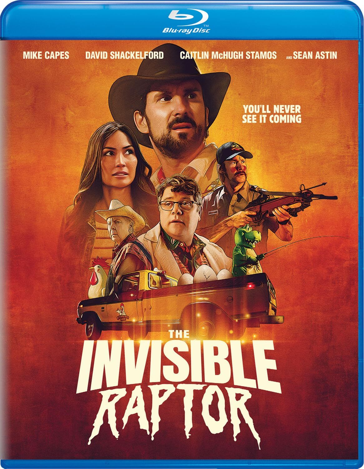 THE INVISIBLE RAPTOR BLU-RAY