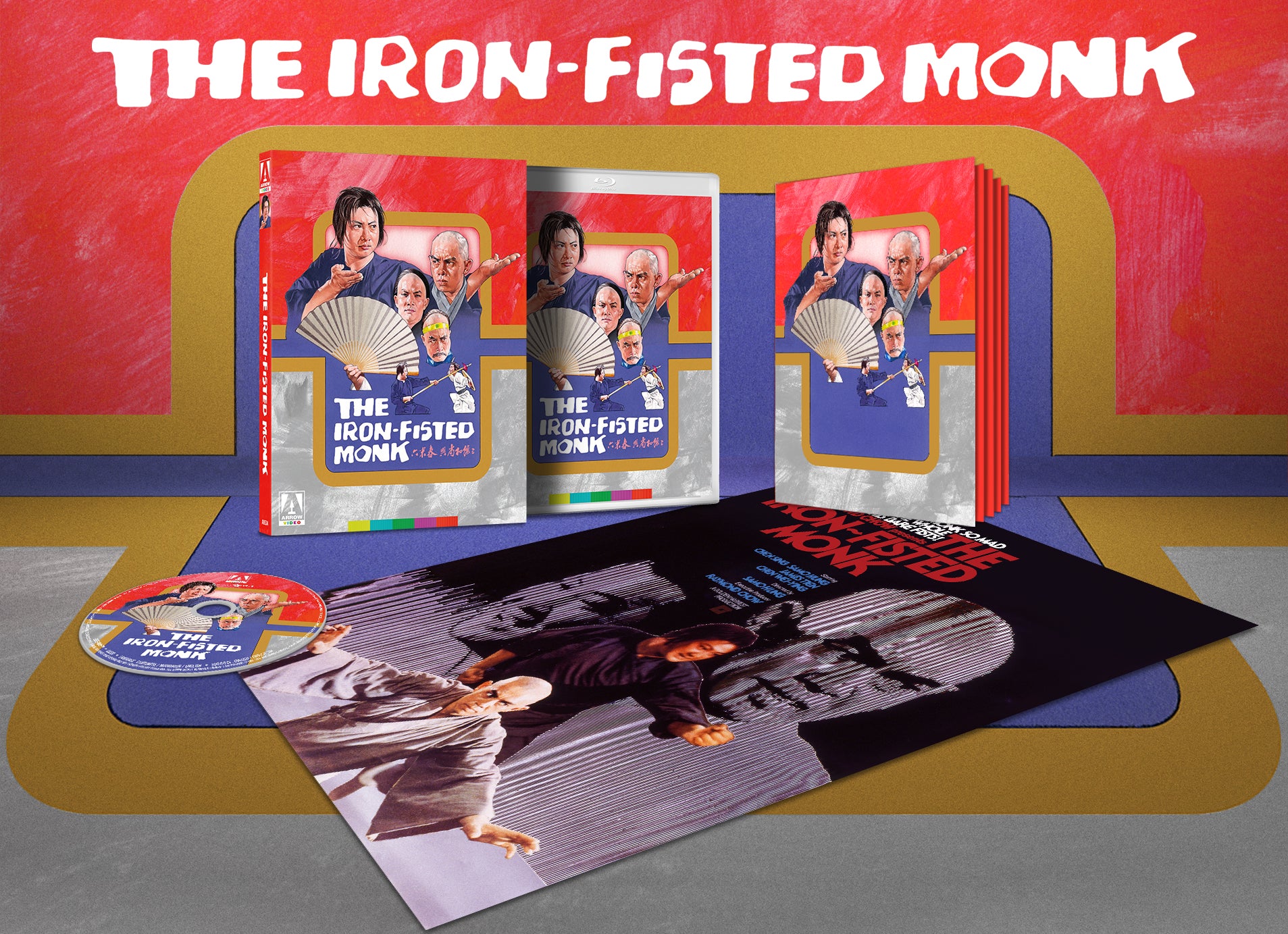THE IRON FISTED MONK (LIMITED EDITION) BLU-RAY