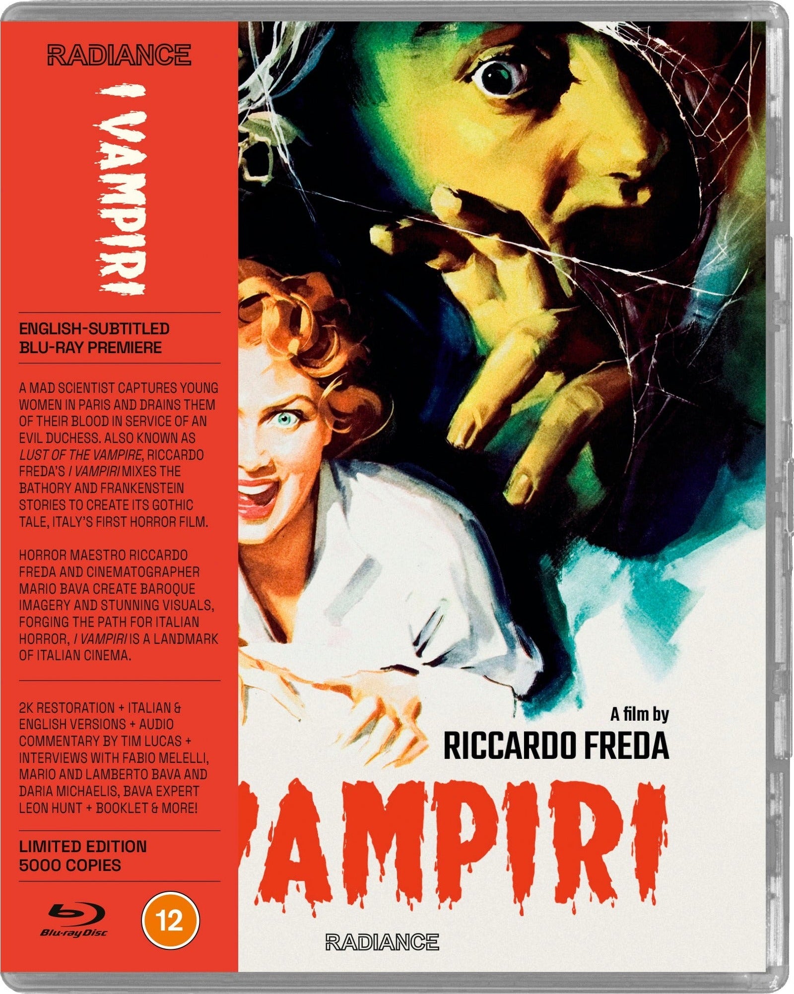 I VAMPIRI (REGION FREE IMPORT - LIMITED EDITION) BLU-RAY