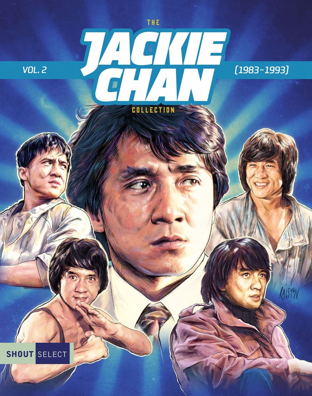 THE JACKIE CHAN COLLECTION VOLUME 2 BLU-RAY [SCRATCH AND DENT]