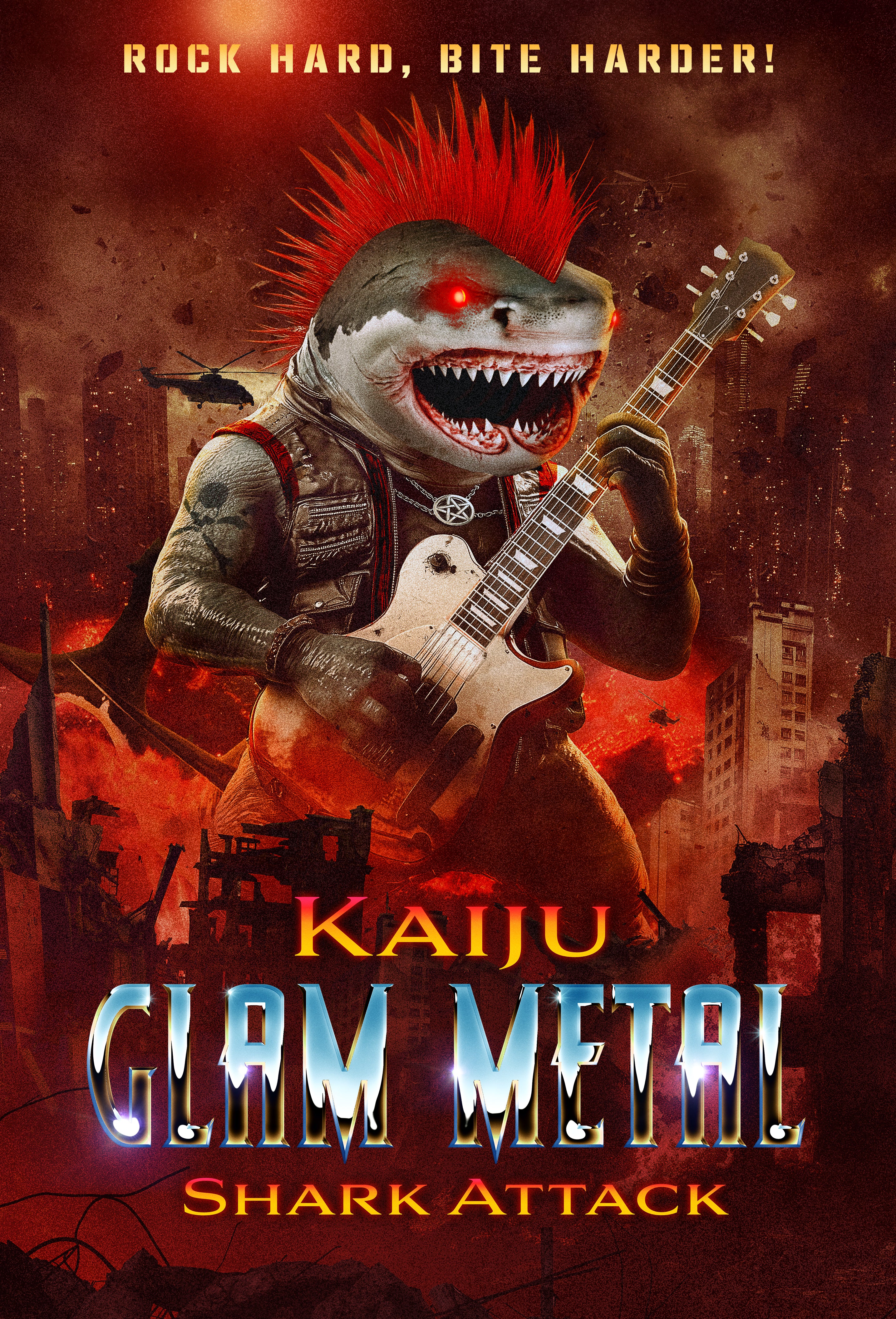 KAIJU GLAM METAL SHARK ATTACK DVD [PRE-ORDER]