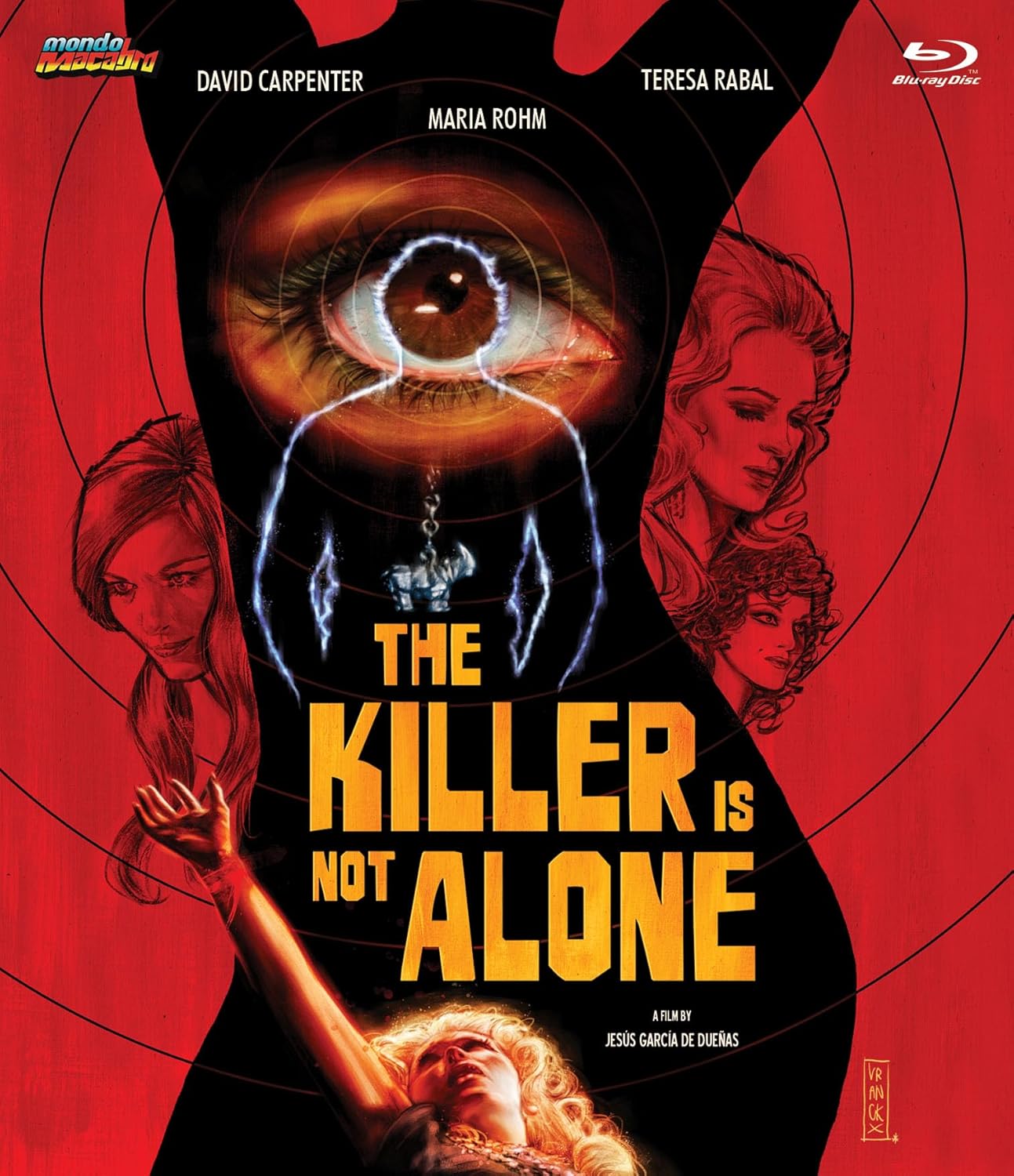 THE KILLER IS NOT ALONE BLU-RAY