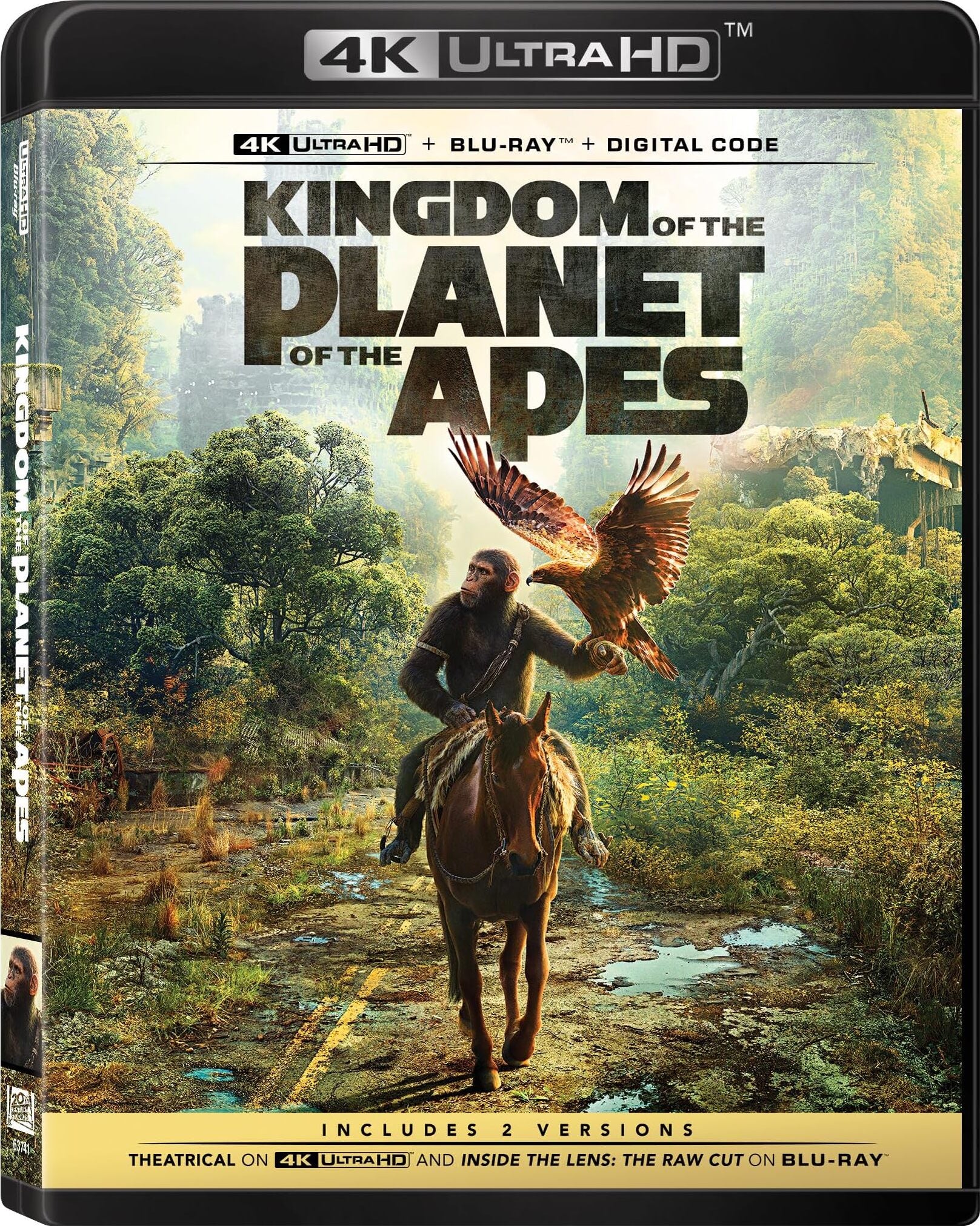 KINGDOM OF THE PLANET OF THE APES 4K UHD/BLU-RAY