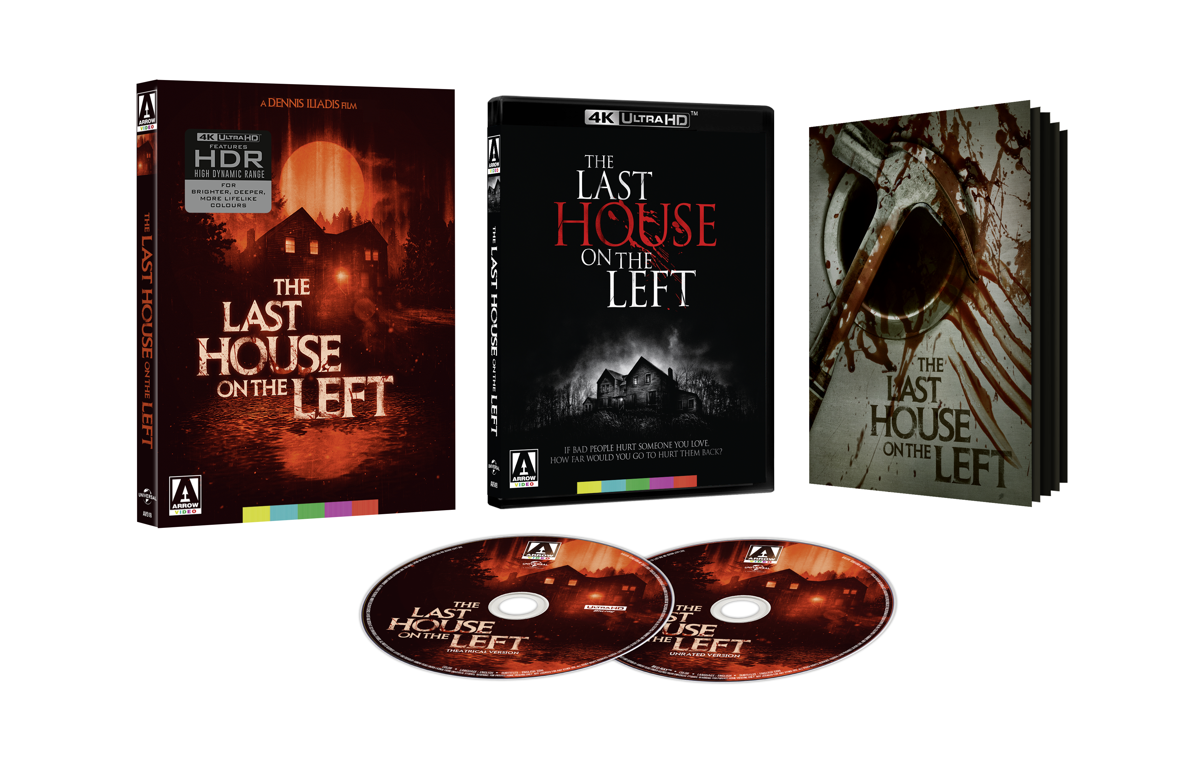 THE LAST HOUSE ON THE LEFT 2009 (LIMITED EDITION) 4K UHD/BLU-RAY