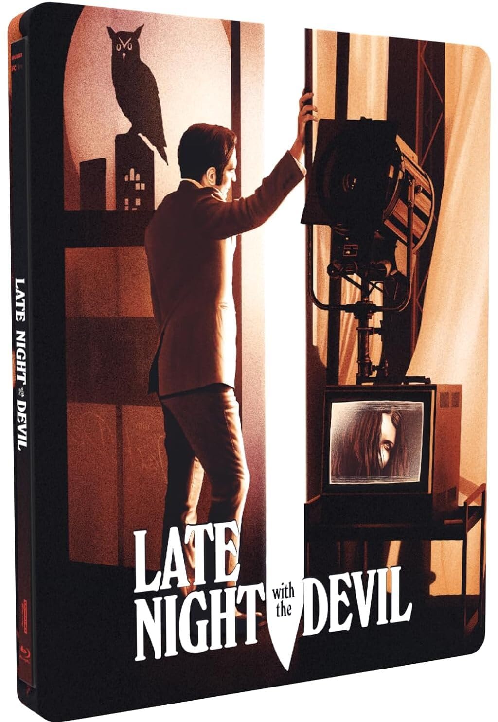 LATE NIGHT WITH THE DEVIL (LIMITED EDITION) 4K UHD/BLU-RAY STEELBOOK [PRE-ORDER]
