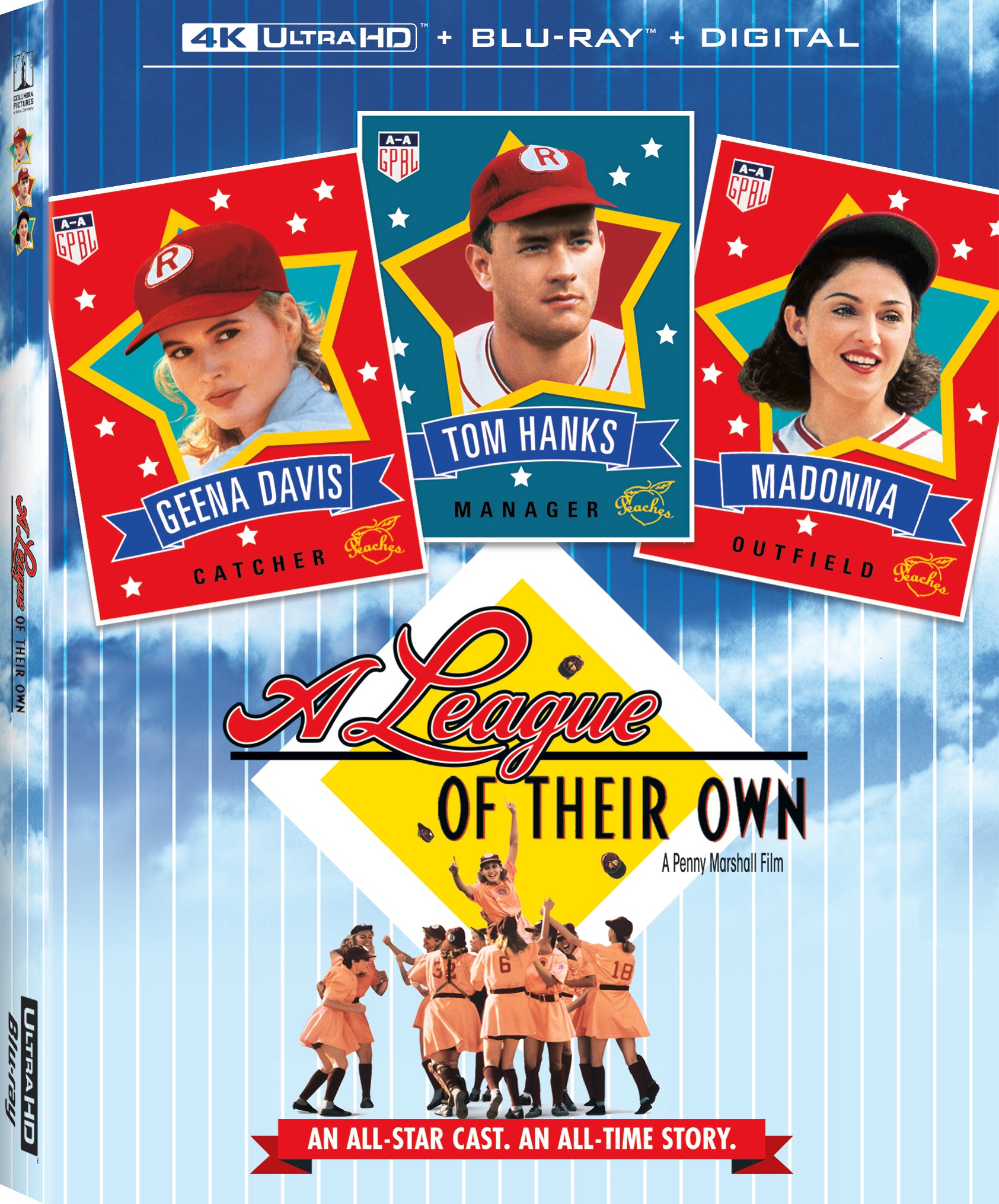 A LEAGUE OF THEIR OWN 4K UHD/BLU-RAY