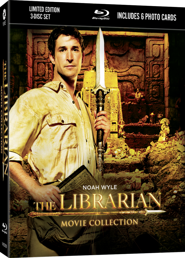 THE LIBRARIAN MOVIE COLLECTION (REGION FREE IMPORT - LIMITED EDITION) BLU-RAY [PRE-ORDER]