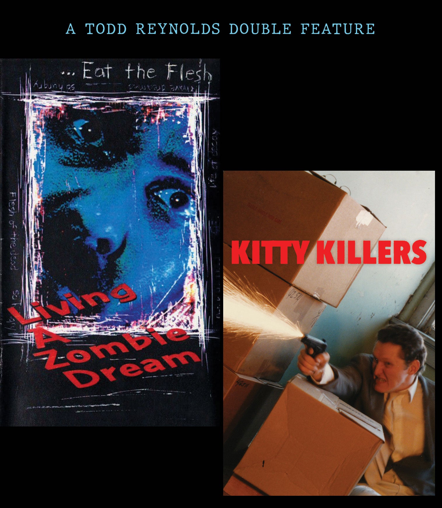 LIVING A ZOMBIE DREAM / KITTY KILLERS (LIMITED EDITION) BLU-RAY