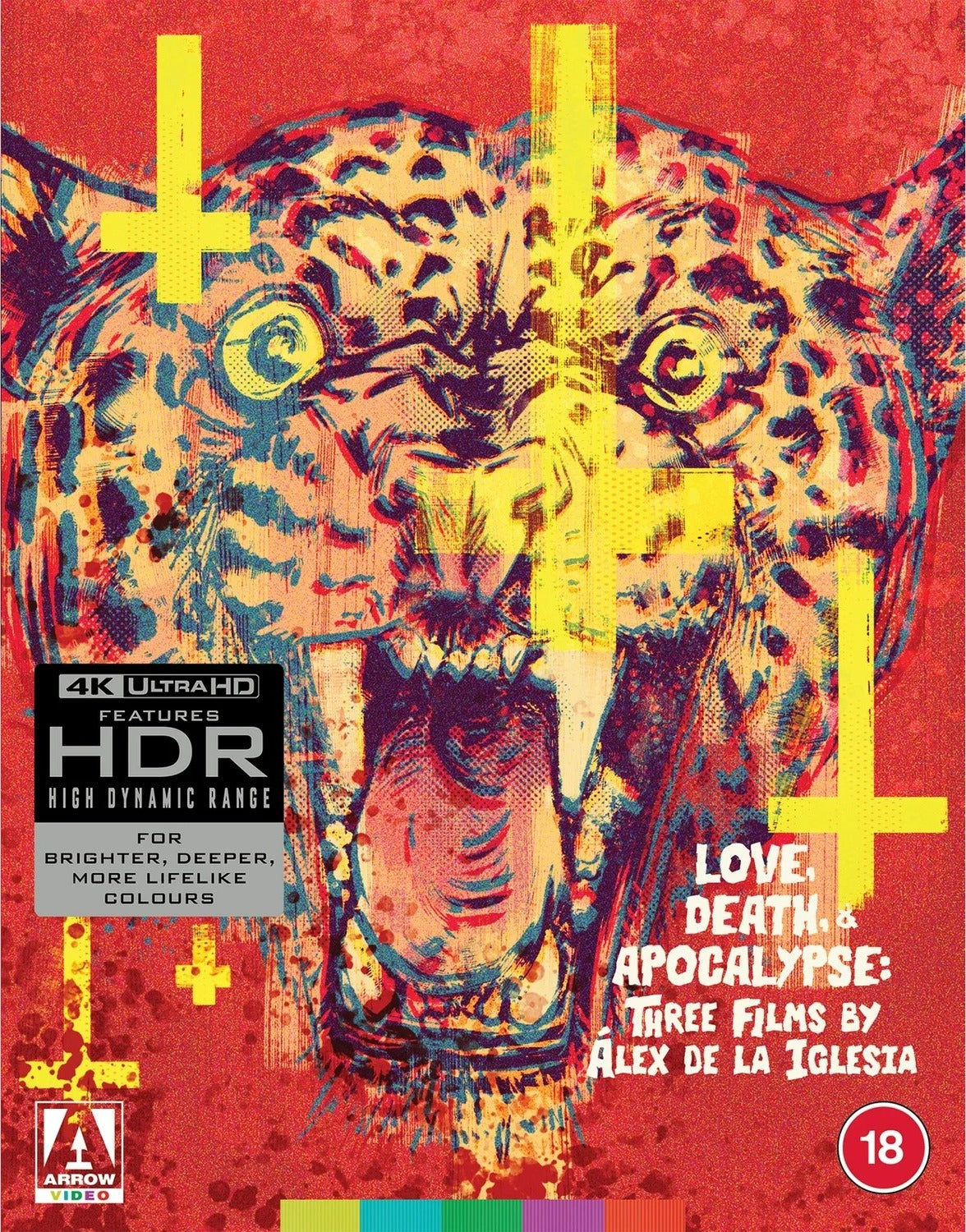 LOVE, DEATH AND APOCALYPSE: THREE FILMS BY ALEX DE LA IGLESIA (REGION FREE IMPORT - LIMITED EDITION) 4K UHD [SCRATCH AND DENT]