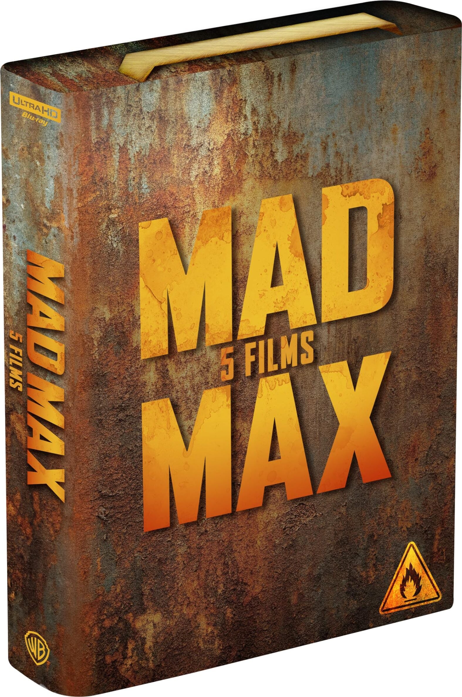 MAD MAX 5-FILM PETROL CAN COLLECTION (REGION FREE/B IMPORT - LIMITED EDITION) 4K UHD/BLU-RAY [PRE-ORDER]