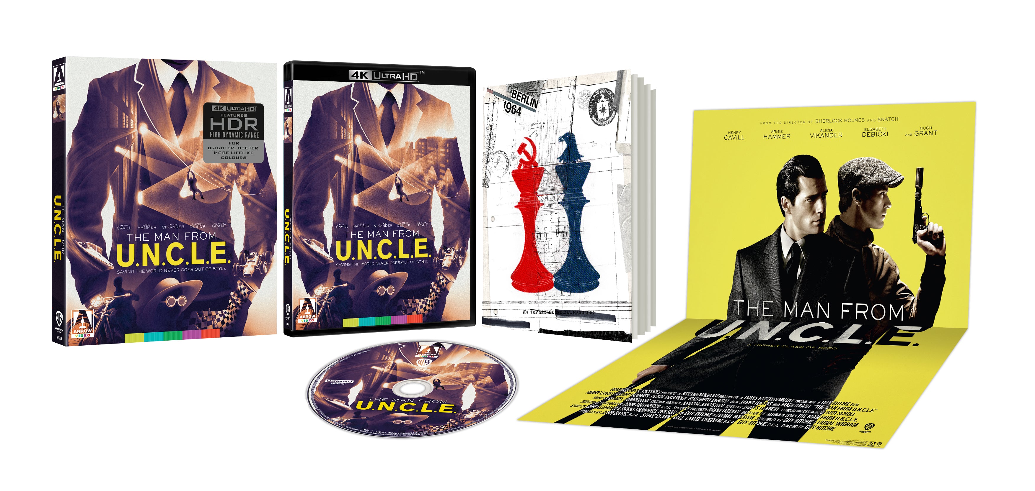 THE MAN FROM U.N.C.L.E. (LIMITED EDITION) 4K UHD [PRE-ORDER]